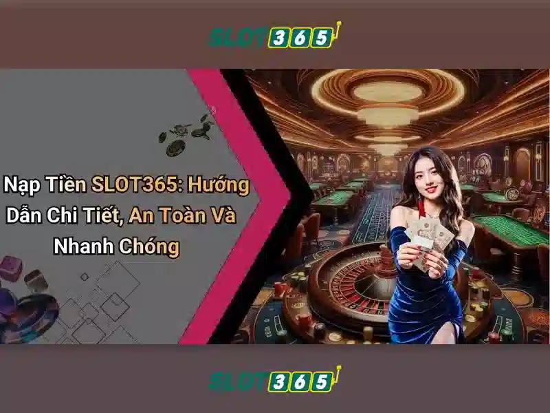 Các trò chơi slot tại Slot365