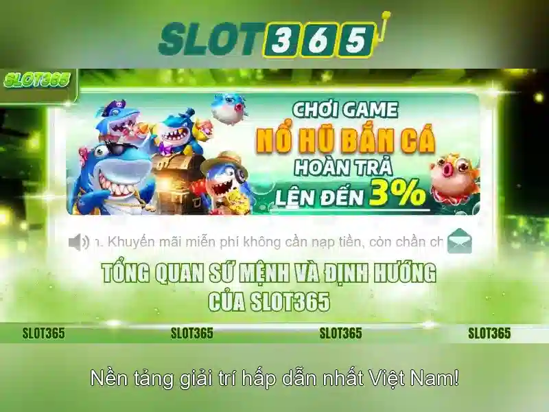 Slot365: Giới thiệu nền tảng đánh bạc trực tuyến nổi bật