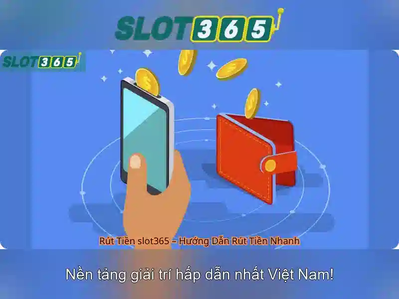 Giao diện trang chủ Slot365 với các tính năng nạp tiền nổi bật