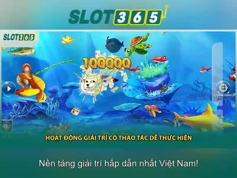 Các trò chơi slot nổi bật tại Slot365